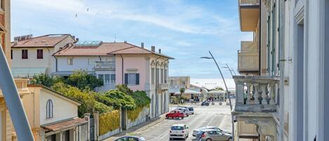 Blick von der Unterkunft