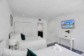 2 sovrum, strykjärn/strykbräda, resesäng och gratis wi-fi