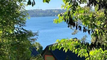 Villa familiare, 3 camere da letto, idromassaggio, vista lago | Wi-Fi gratuito, lenzuola