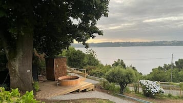 Sauna seca, banheira de hidromassagem