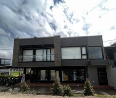 Facciata della struttura