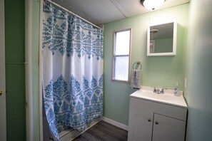 Bathroom - Unit B – Trailside ATV Stay w/ Firepit, Sleeps 10 (Red Jacket)