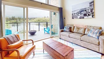 TV connectée, cheminée