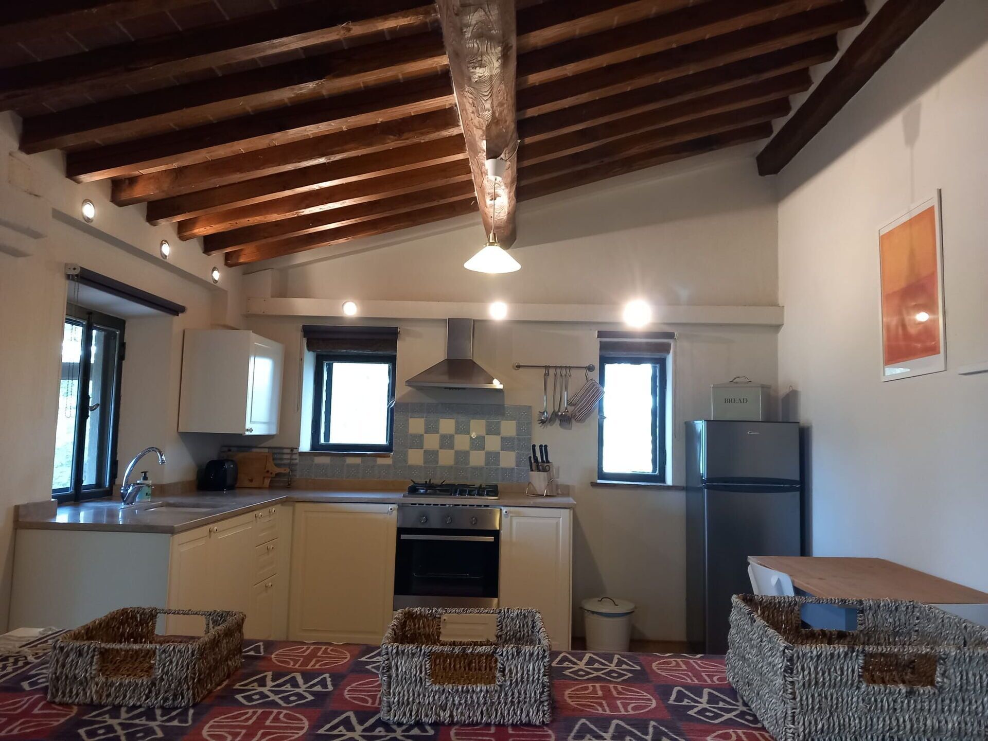 Nice apartment in villa for 2 guests with WIFI, pool, patio, panoramic view and parking