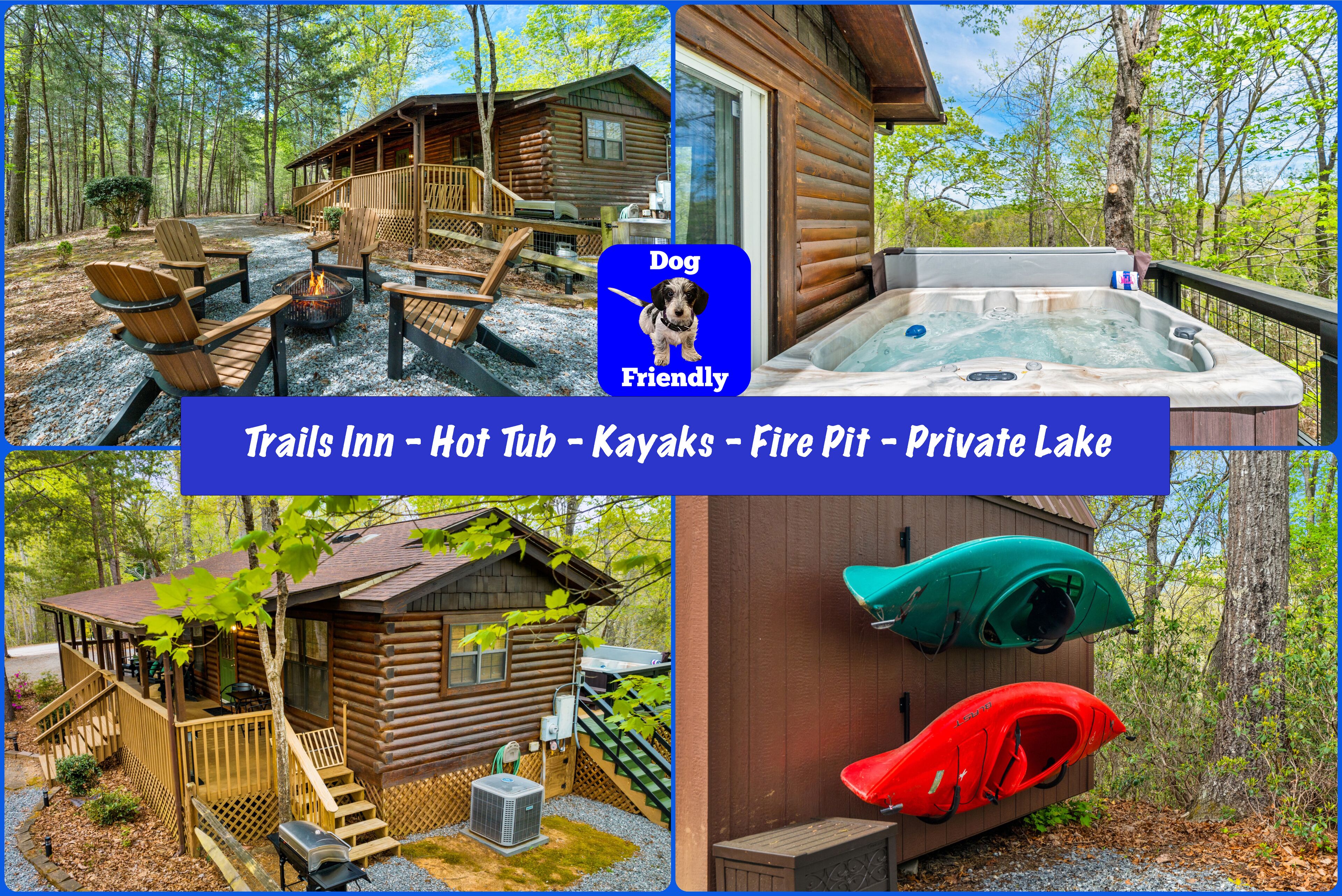 Trails Inn - Dog Friendly, Hot Tub, Fire Pit, Sleeps 6