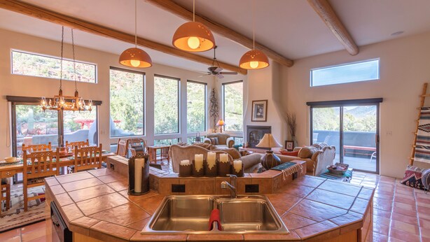 Interior - Castle Rock Abode | Private Sedona Retreat w/ Trail Access, Fire Pit & BBQ (Sedona)