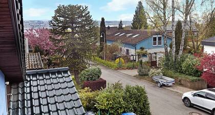 Ferienwohnung 'Haus Schwanenweg' mit Blick auf den See und WLAN