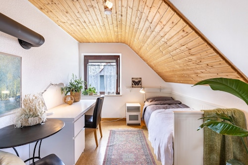 Appartement 'Kalkau' avec vue sur la montagne, jardin commun et Wi-Fi