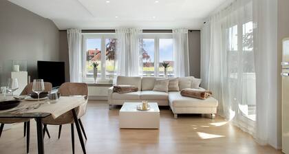 Ferienwohnung 'Römerpark Bergblick' mit Bergblick, Balkon, Tiefgarage und WLAN