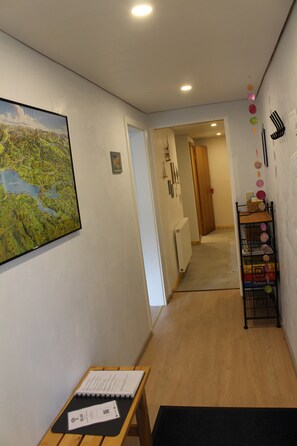 Interior - Apartment 'Am Barthelwald' with Private Terrace and Wi-Fi (Wilhelmsdorf)