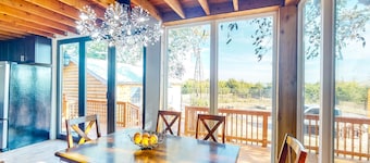 Gated ranch home on 5 acres with Lavon Lake access, ATV trails, petting zoo