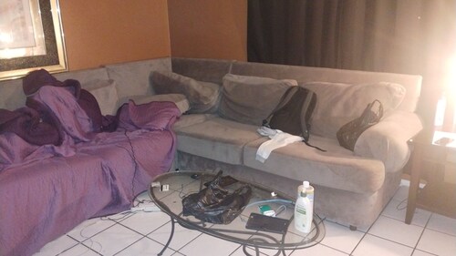 Nice home in a nice quiet community. Come over and stay as long as need. please!