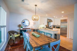 Dining - 5 Min. Walk to Beach!  Happy & Playful Beach Retreat w/ Renovated, Top of the Line Kitchen & Sunroom (Isle of Palms)