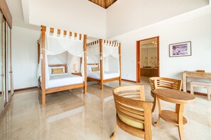 4 chambres, lit parapluie, Wi-Fi, draps fournis