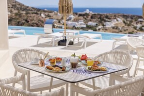 Free daily buffet breakfast - ANEMOLETHE (Kimolos)