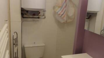 Ducha y secador de pelo