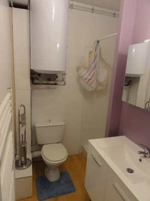 Ducha y secador de pelo