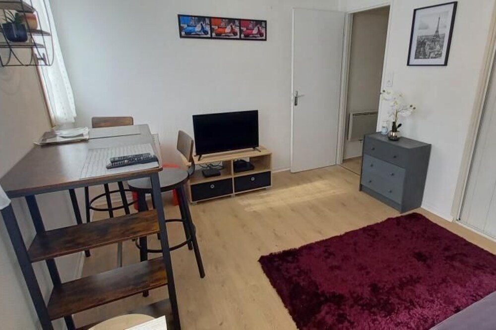 Le Zen -studio Tout Équipé- Wifi Fibre-centre Ville