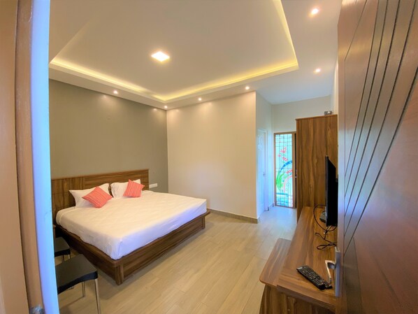 Chambre Deluxe | Literie de qualité supérieure, Wi-Fi gratuit, draps fournis