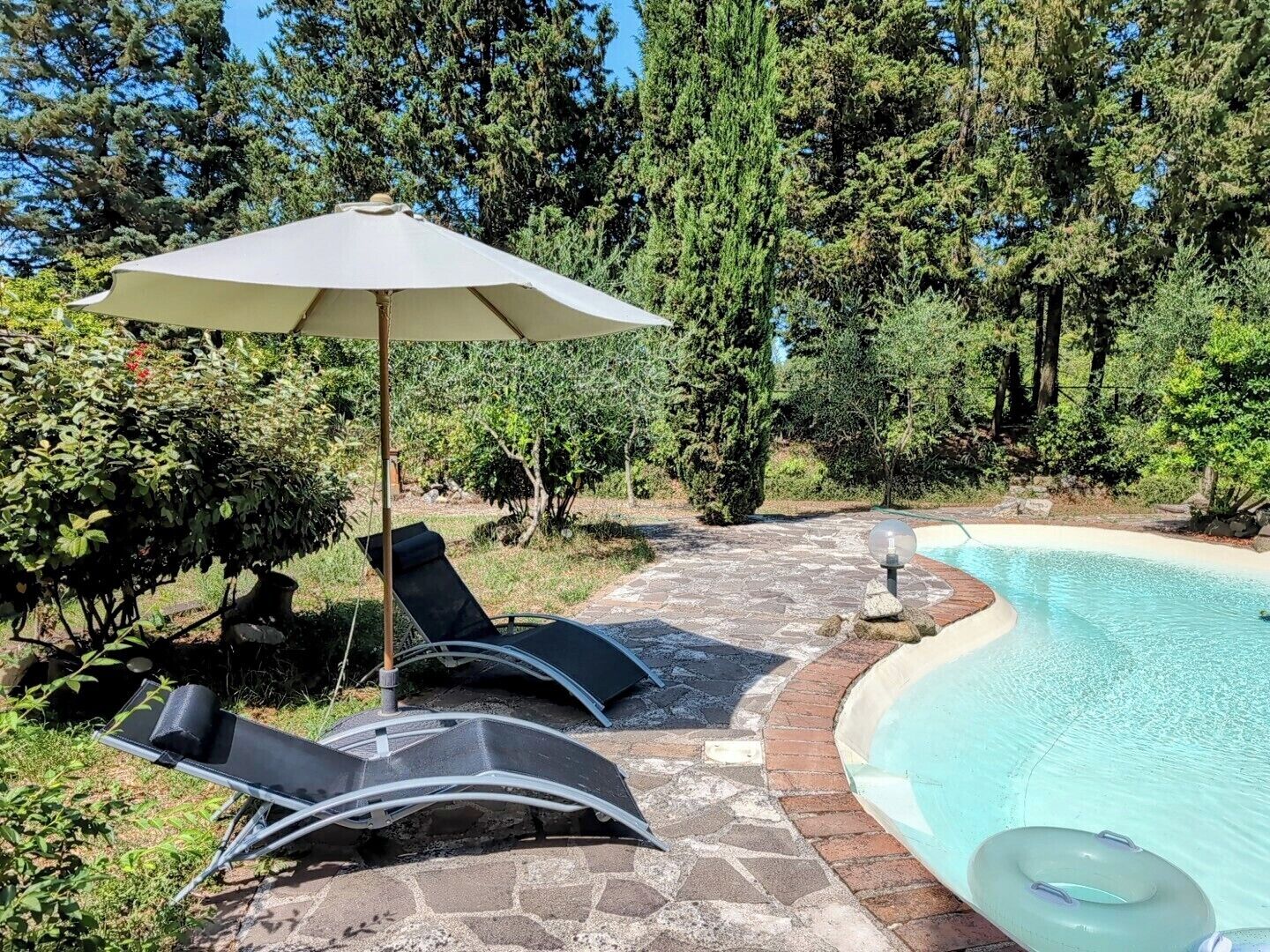 Alberca al aire libre 