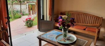 Charming 18th Century Gîte with Garden, Fireplace, and Modern Amenities