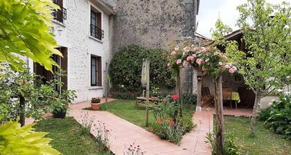 Charming 18th Century Gîte with Garden, Fireplace, and Modern Amenities
