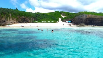 Beach nearby, white sand