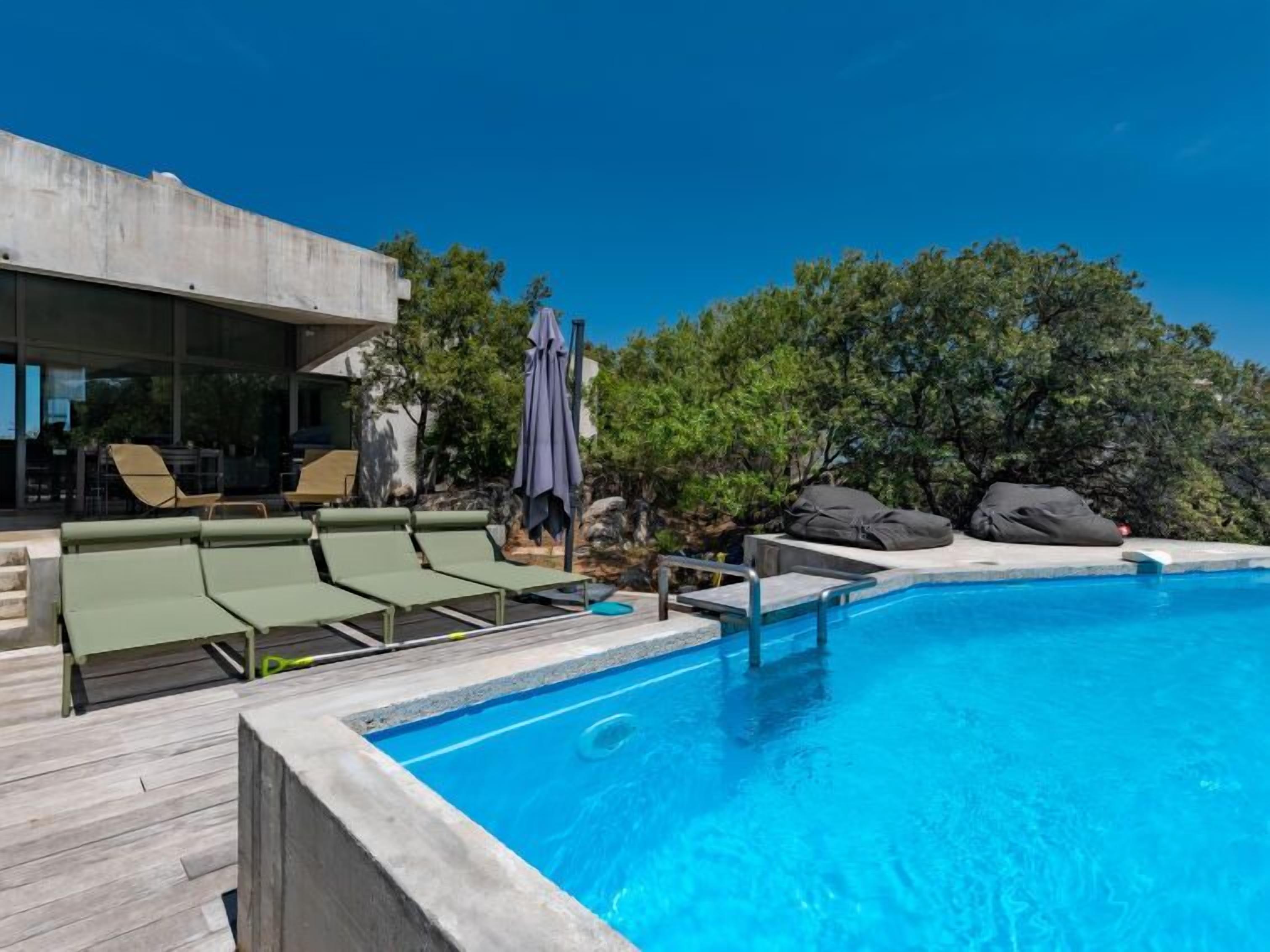 Una piscina climatizada