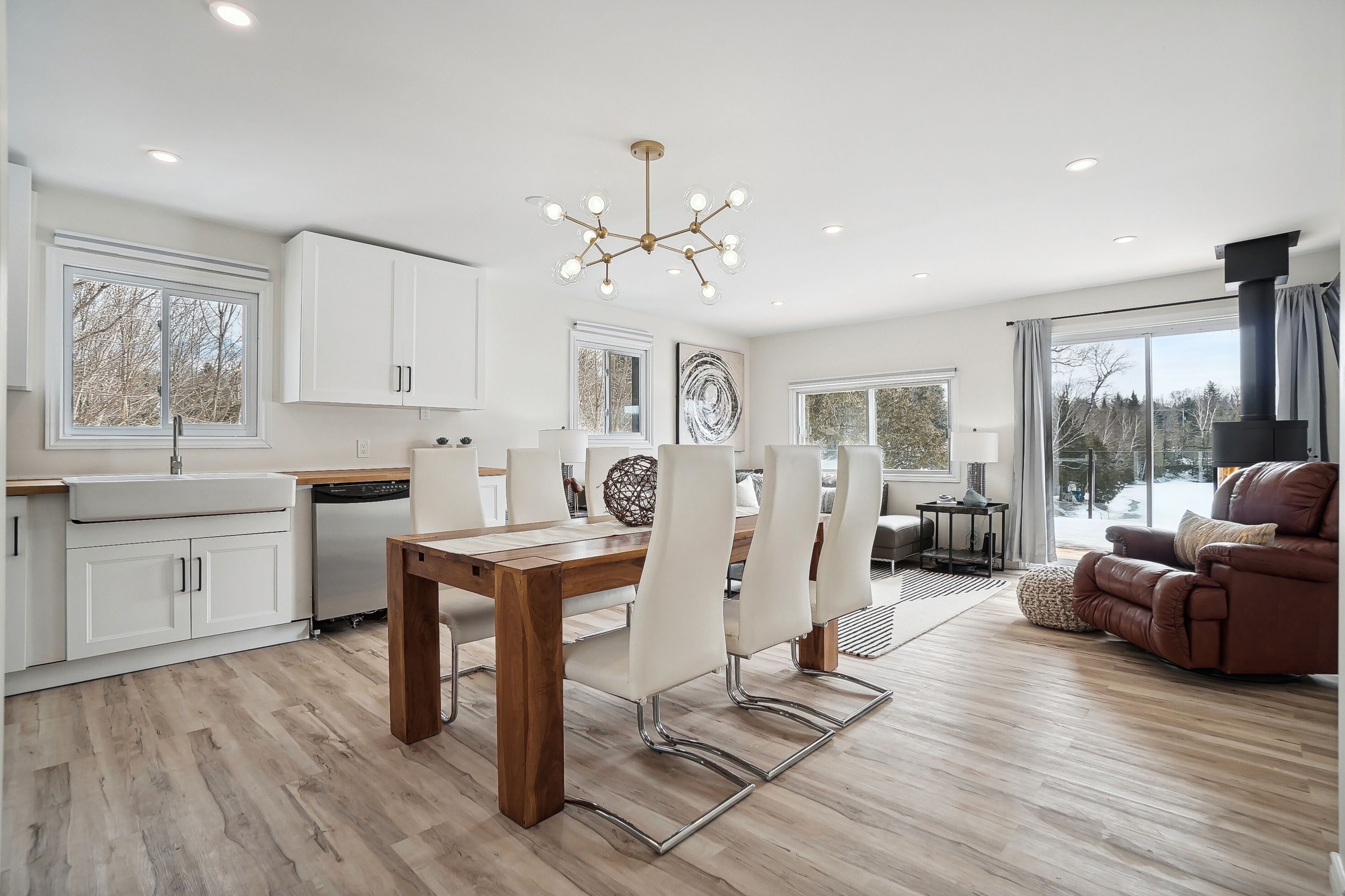 Waterfront & A Waterfall!