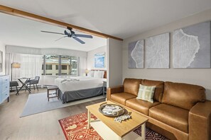 TV, DVD player, offices