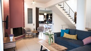 Living area - Villa Penelope-Live Cretan Hospitality (Heraklion)