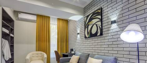 Habitación doble de lujo | Sábanas de algodón egipcio y ropa de cama de alta calidad