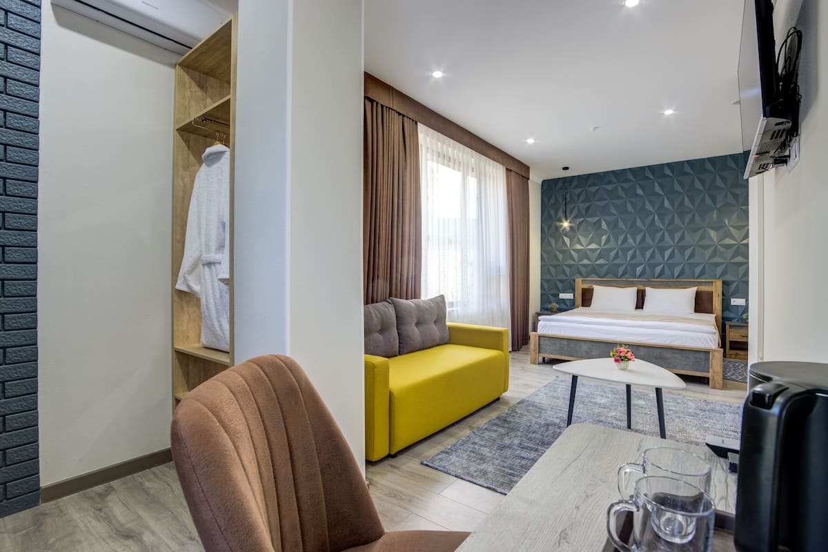 Habitación Deluxe doble | Sábanas de algodón egipcio y ropa de cama de alta calidad