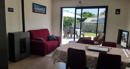 Pour un séjour reposant proche de la mer , maison tout confort