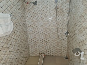 Dusche, Handtücher, Seife