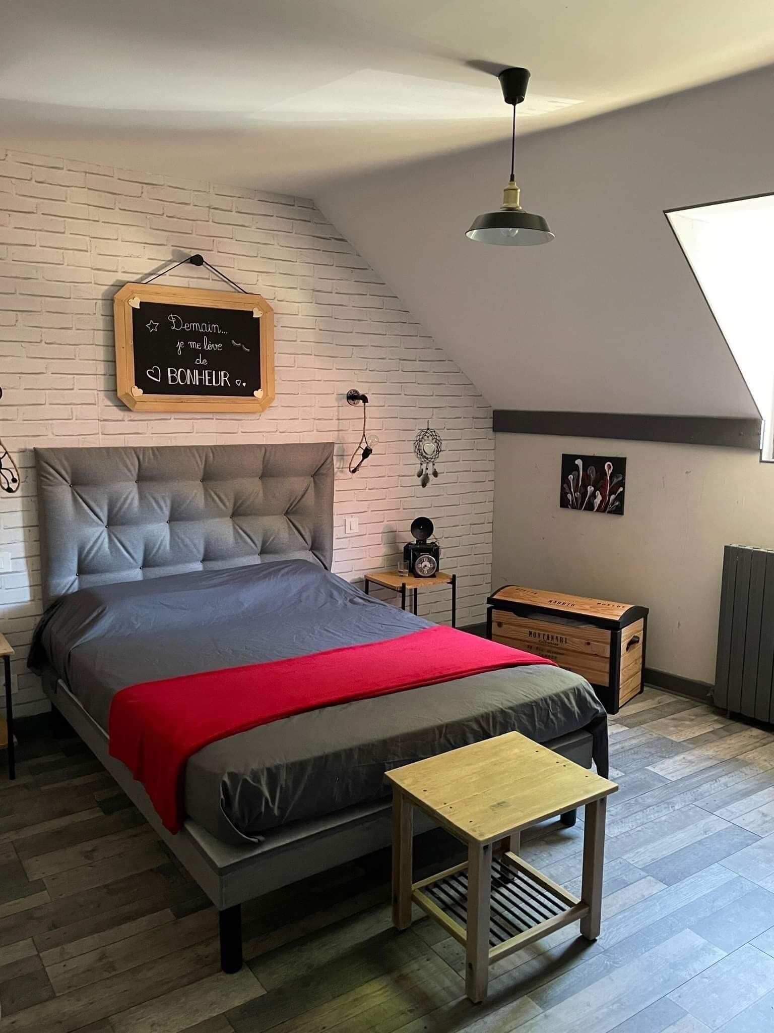 1 chambre, draps fournis