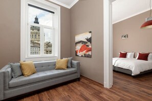 Căn hộ Cao cấp | 2 phòng ngủ, bộ đồ giường cao cấp, bàn ủi/dụng cụ ủi quần áo