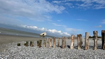On the beach