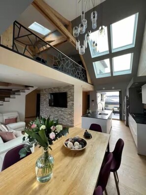 Interior - Penthouse, 50 metres from the beach and town center (Mers-les-Bains)
