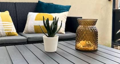 Penthouse, 50 metres from the beach and town center