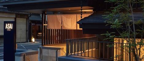 Fassade der Unterkunft