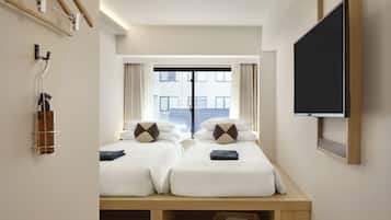 Rideaux occultants, chambres insonorisées, Wi-Fi gratuit, draps fournis
