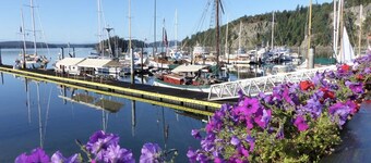 August sunsets from your private hot tub!
