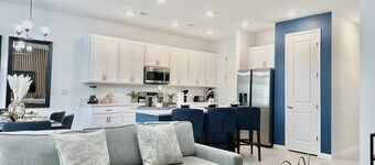Luxury 3BR/2.5BA Near Disney | Sleeps 9 | Resort Pool | Pet-Friendly | 311