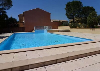 House in private residence with swimming pool 