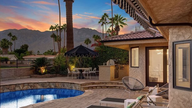 Unclassified image, 1 of 42, button - Our Poolside Desert Nirvana (Palm Springs)