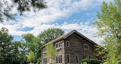 Four Oaks Farm w/Horse Barn, Patio & Gardens
