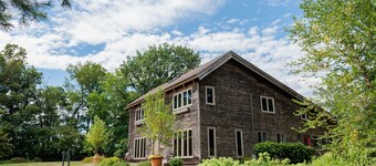 Four Oaks Farm w/Horse Barn, Patio & Gardens