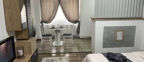 1 makuuhuone, Wi-Fi, vuodevaatteet