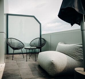 Kamar Double Romantis, balkon | Balkon